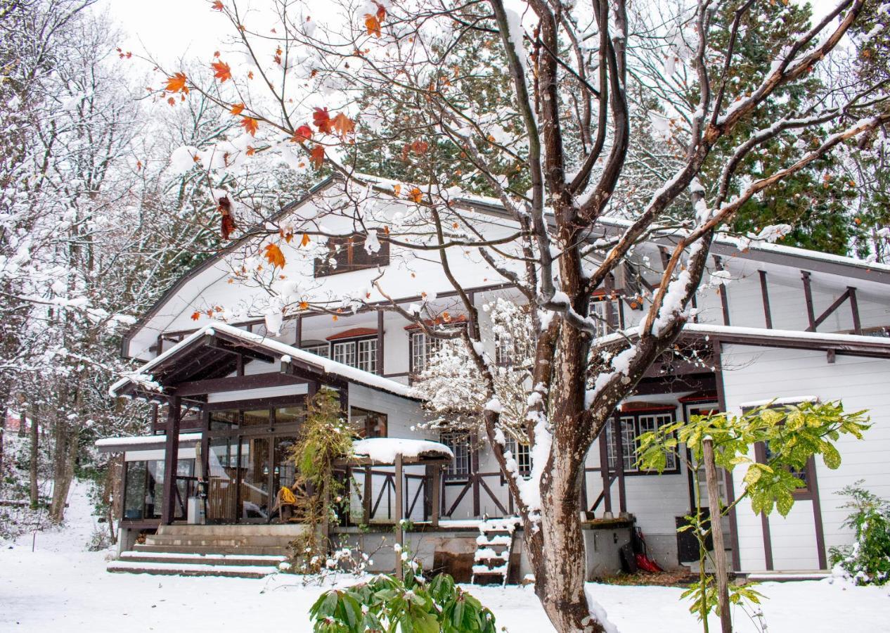 Kizuna Lodge & Bbq Centre ฮาคุบะ ภายนอก รูปภาพ