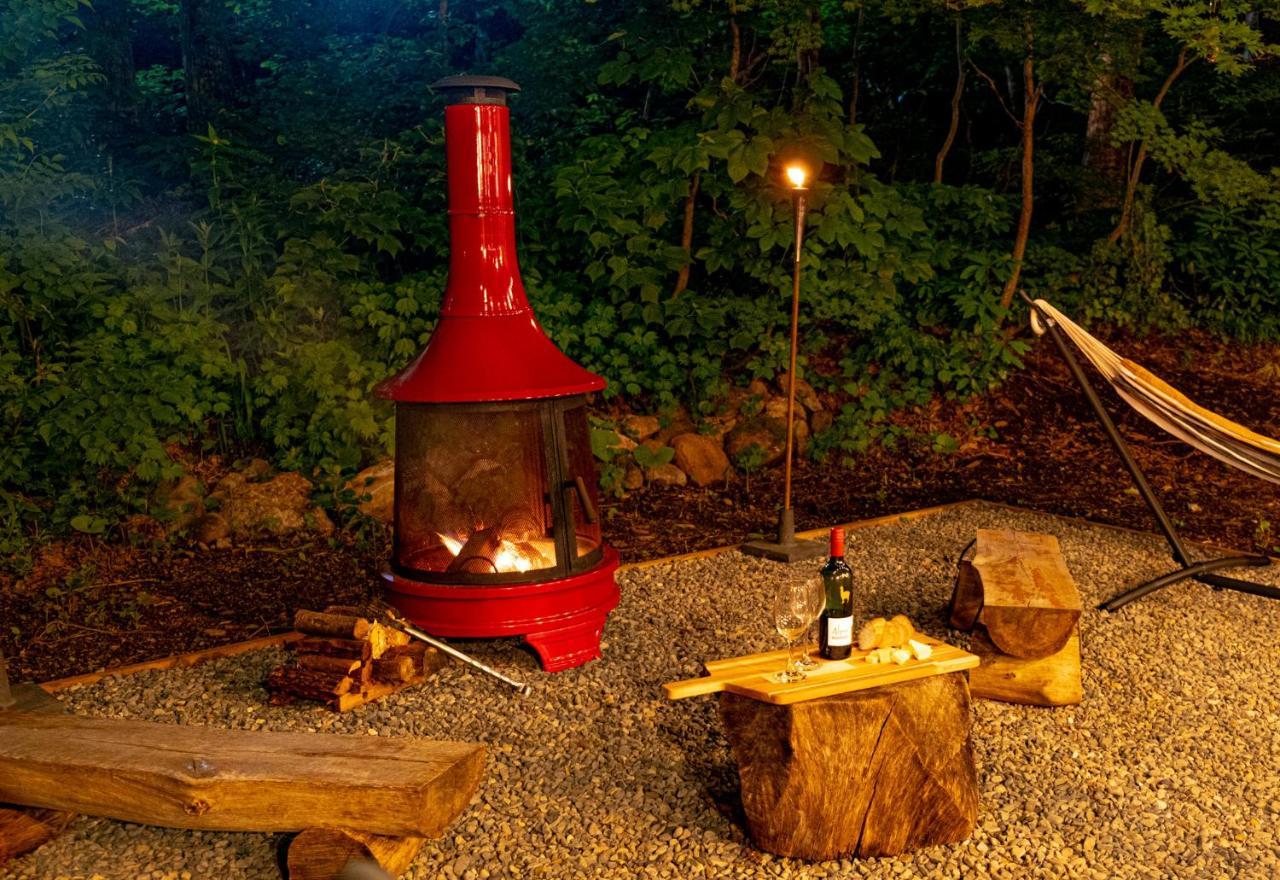 Kizuna Lodge & Bbq Centre ฮาคุบะ ภายนอก รูปภาพ